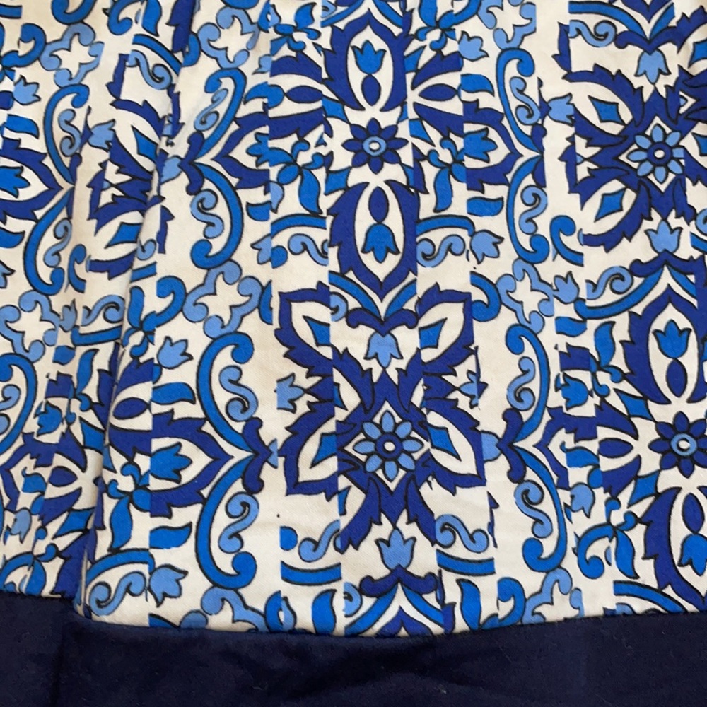 MILLY blue combo skirt - Picture 2 of 5